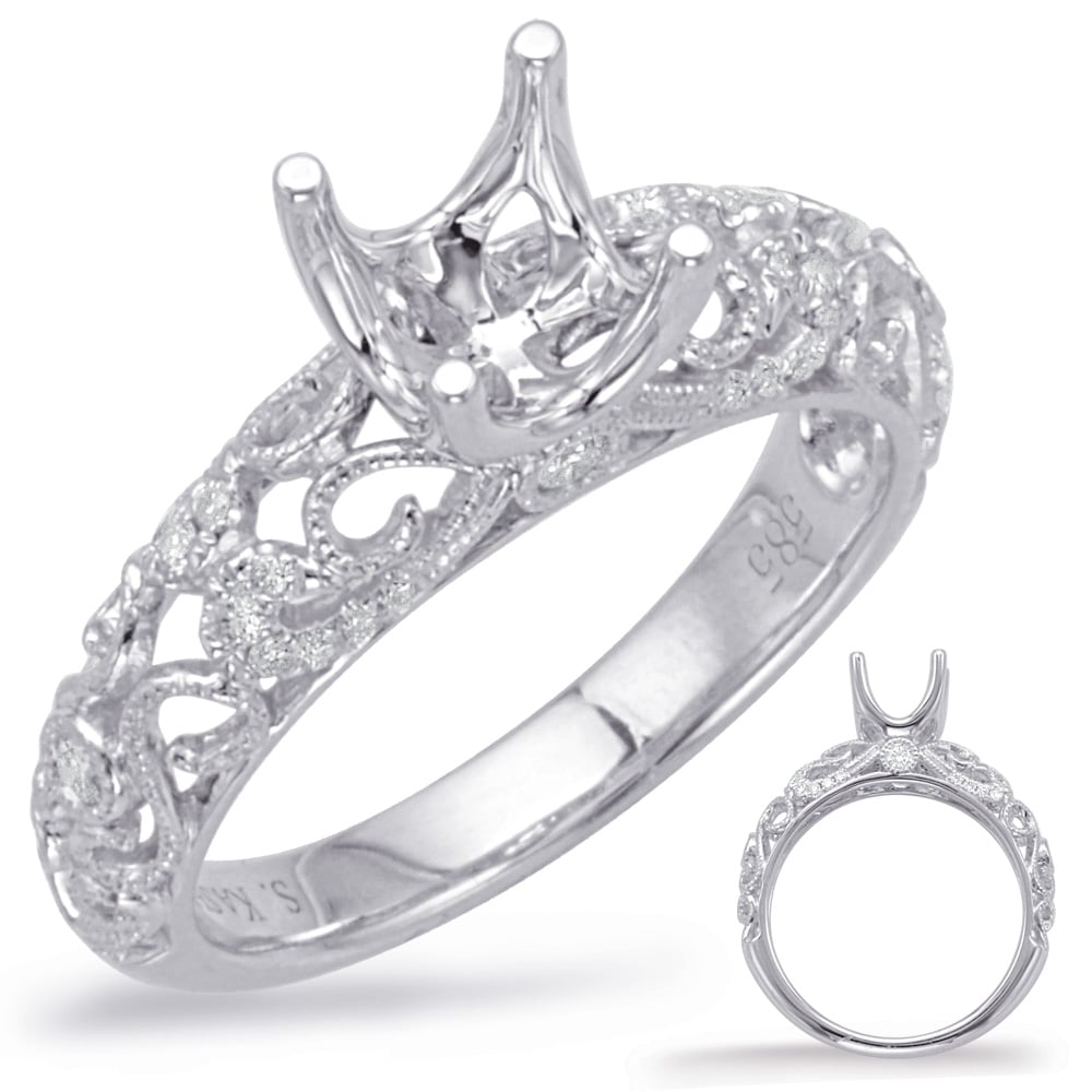 White Gold Engagement Ring