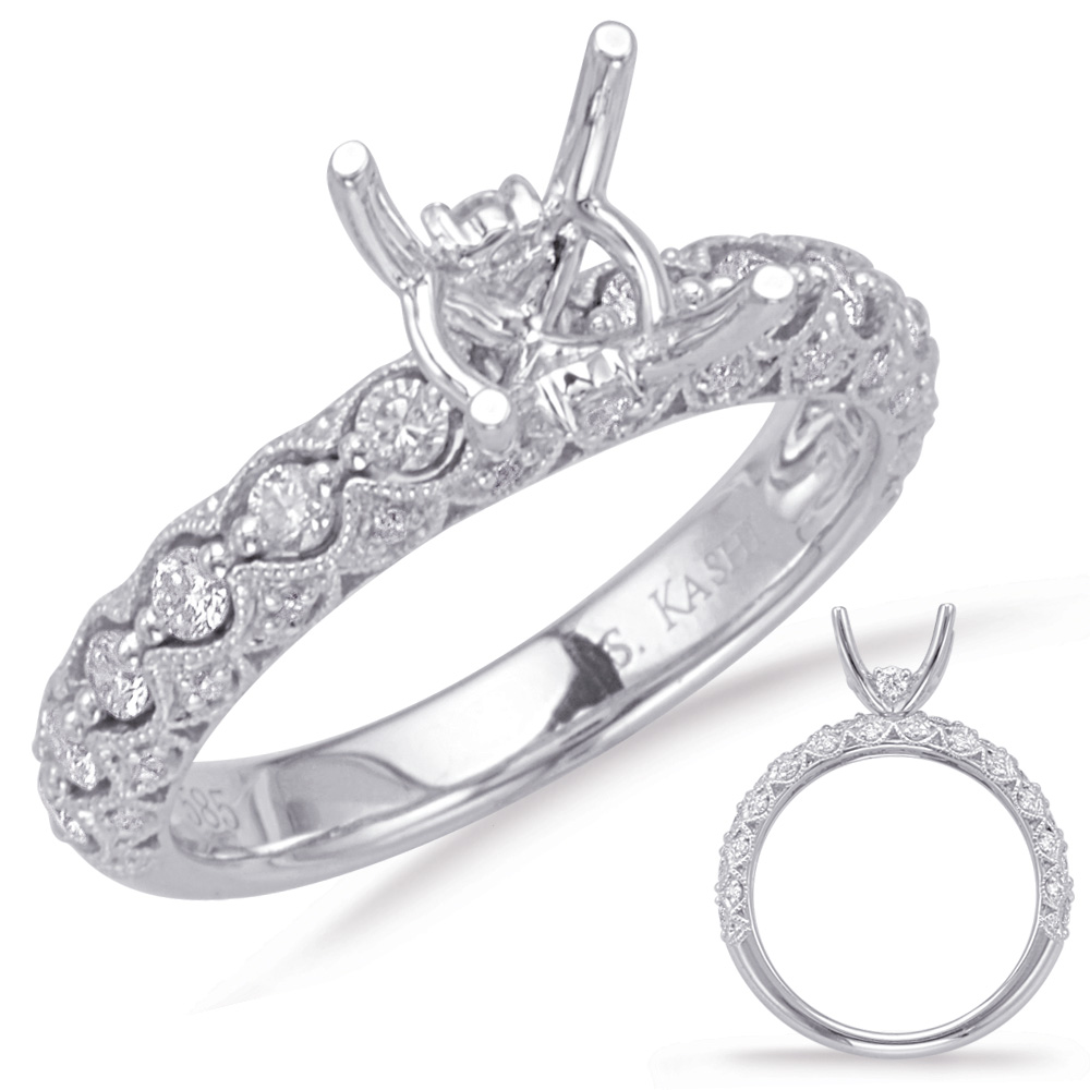 White Gold Engagement Ring