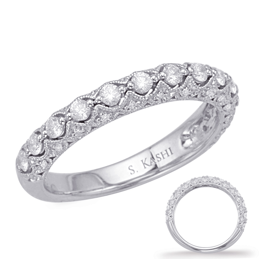 White Gold Matching Band