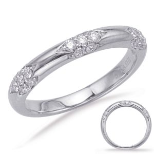 White Gold Matching Band
