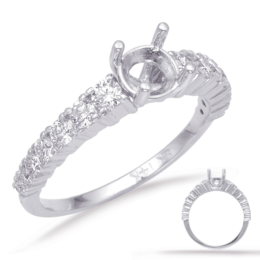 White Gold Engagement Ring