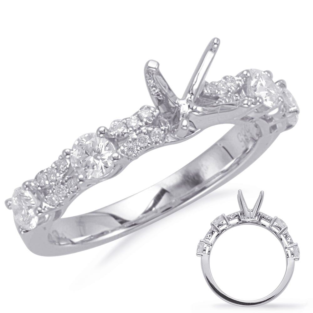 White Gold Engagement Ring