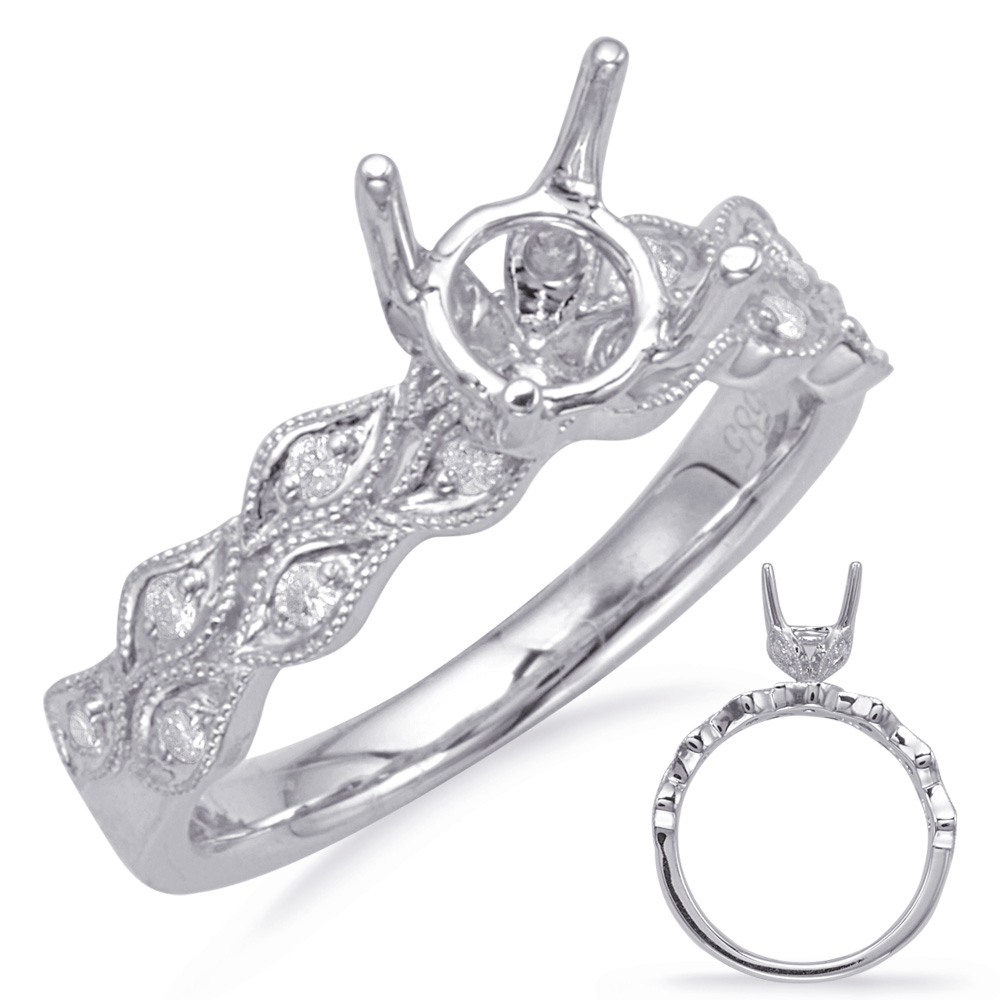 White Gold Engagement Ring