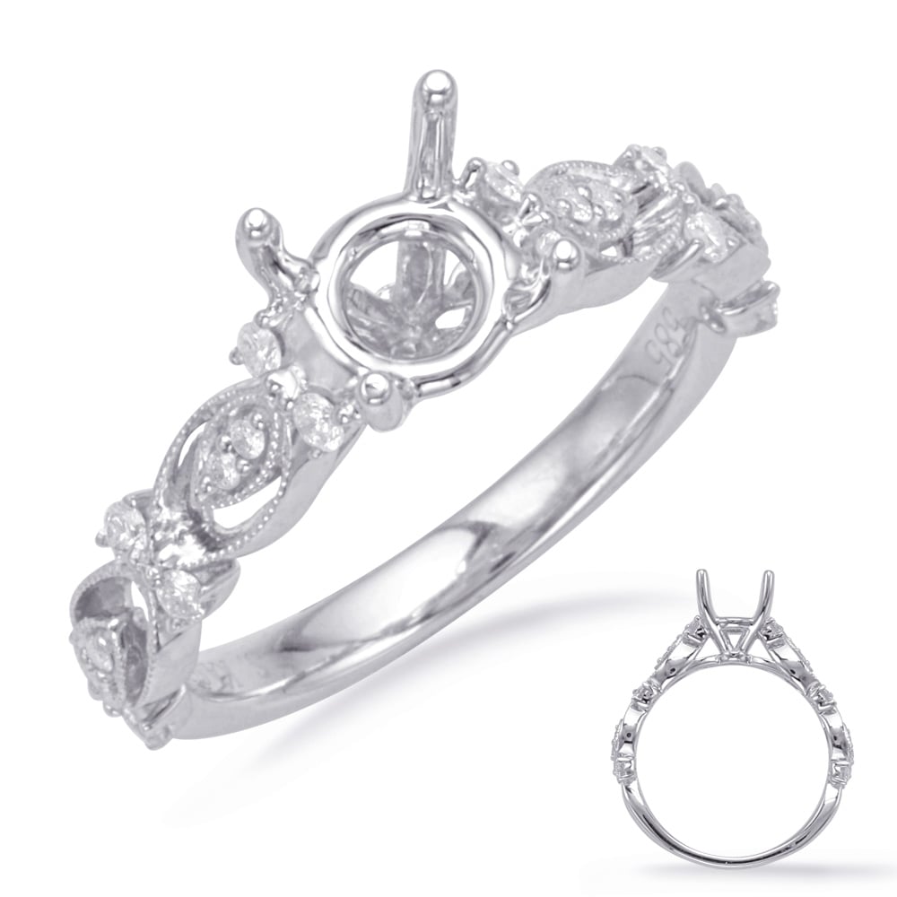 White Gold Engagement Ring