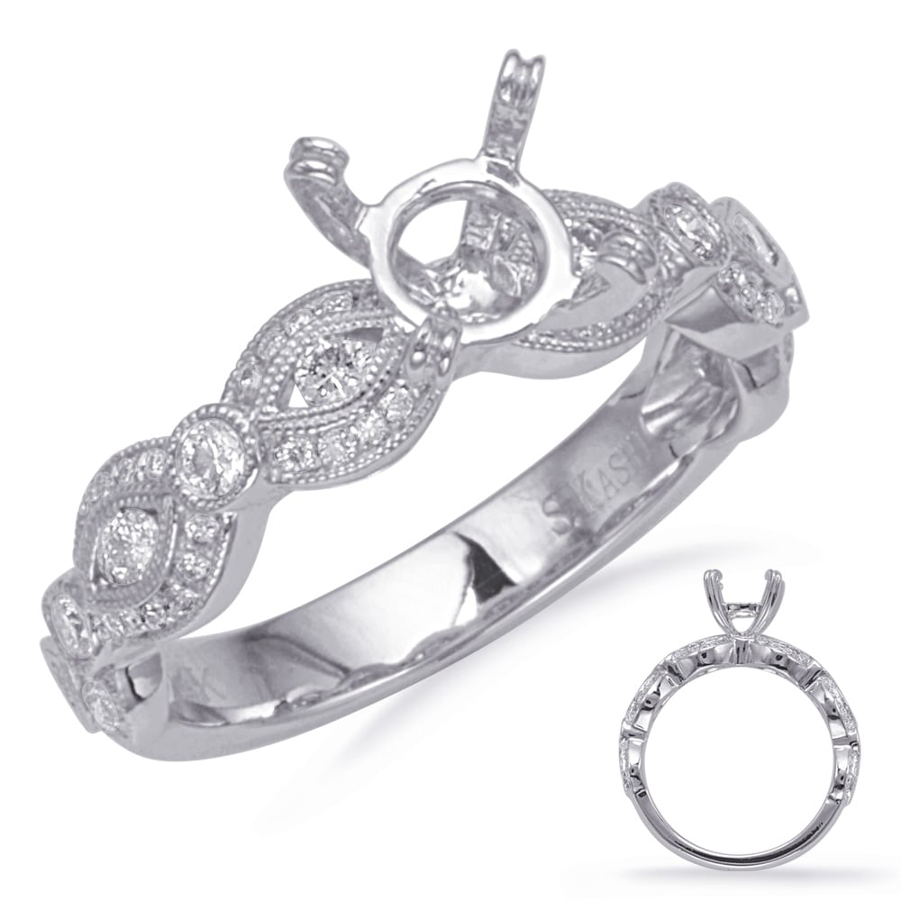 White Gold Engagement Ring