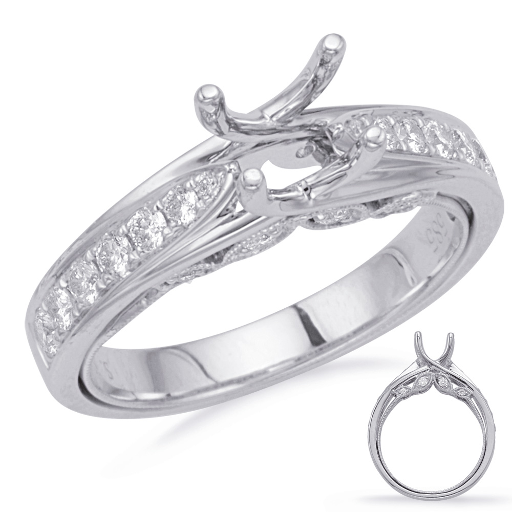 White Gold Engagement Ring