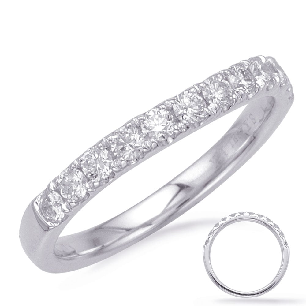 White Gold Matching Band
