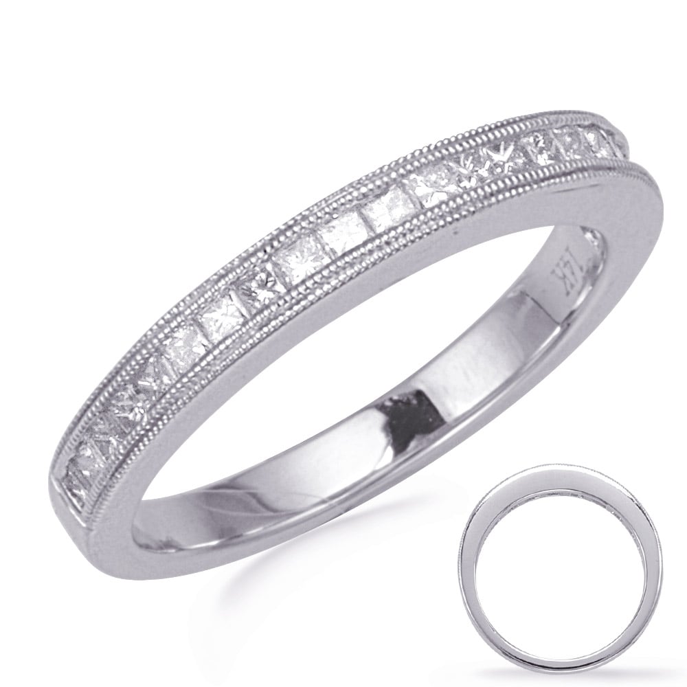 White Gold Matching Band
