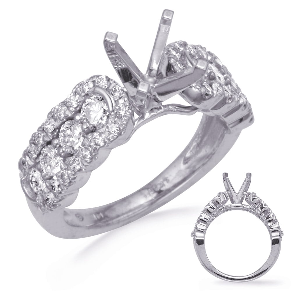 White Gold Engagement Ring