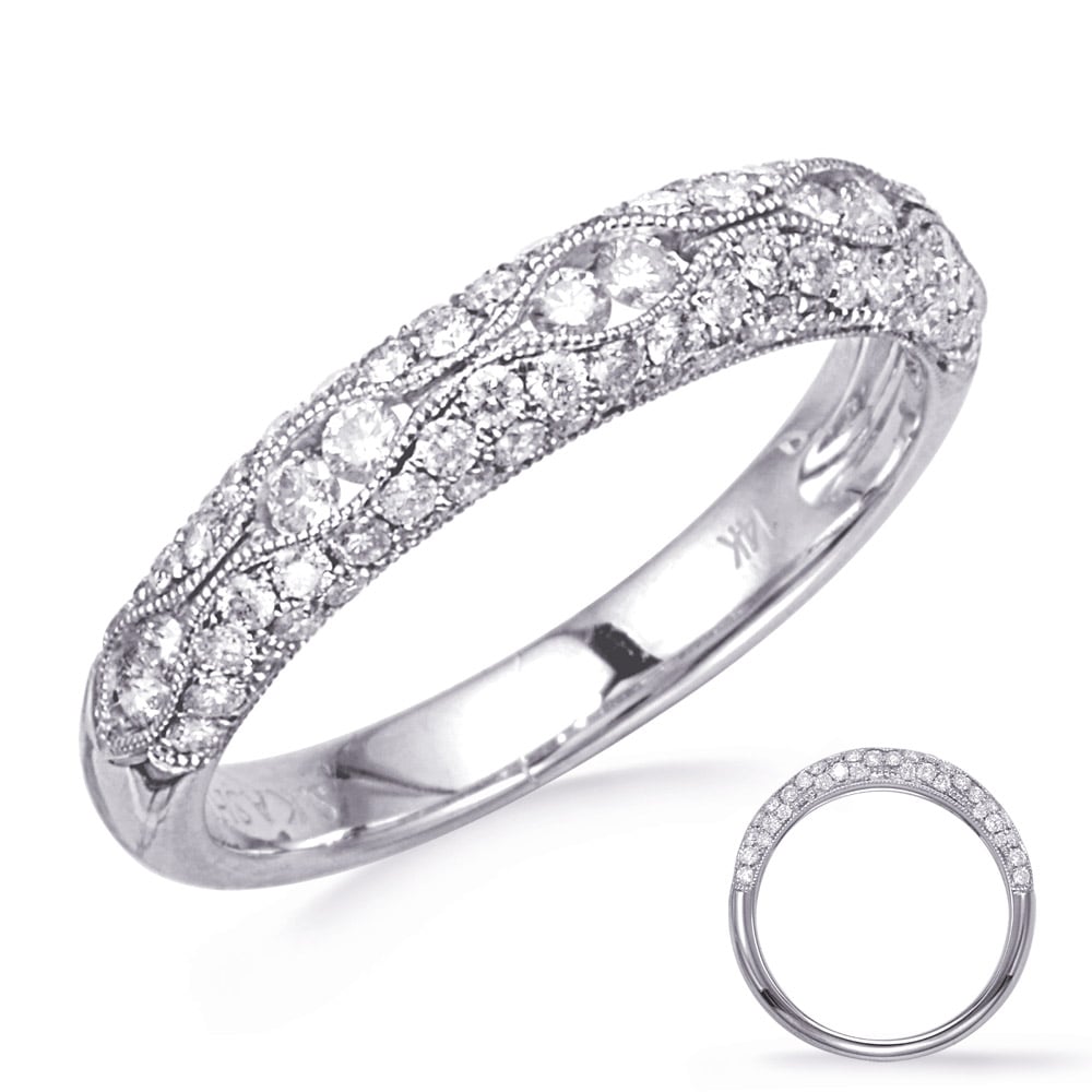 White Gold Matching Band