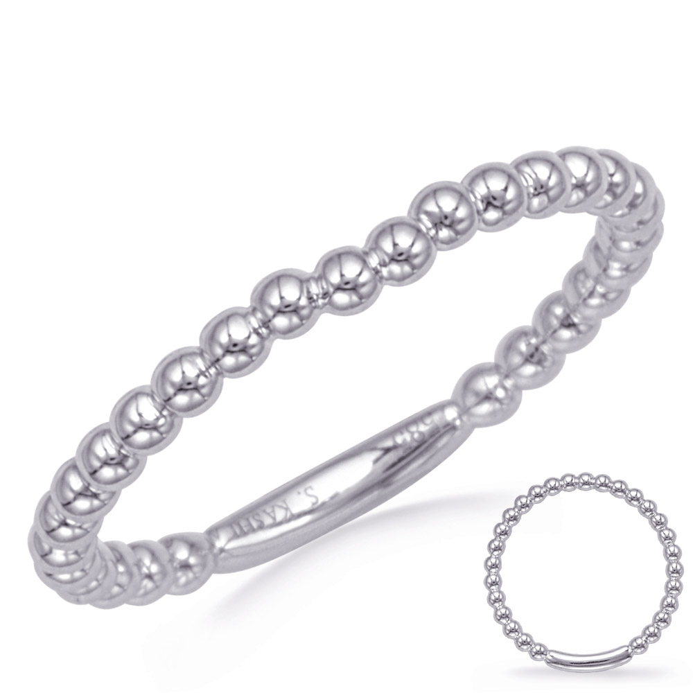White Gold Wedding Band