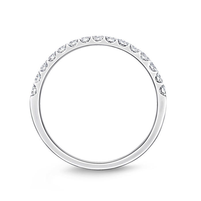Odessa Half Round Diamond Band .33ctw approx.