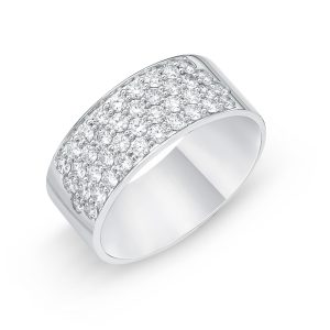 Pavé Silk Band