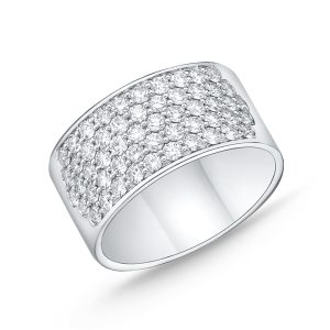 Pavé Silk Ring, 1st Ser., Mdl 42