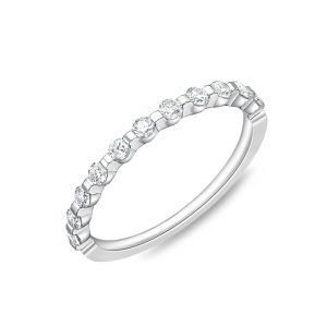 Precious Prong 11-Stone Diamond Band .32ctw approx.
