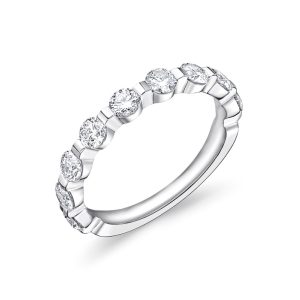 Precious Prong 9 Stones Band, 1st Ser., Mdl 31