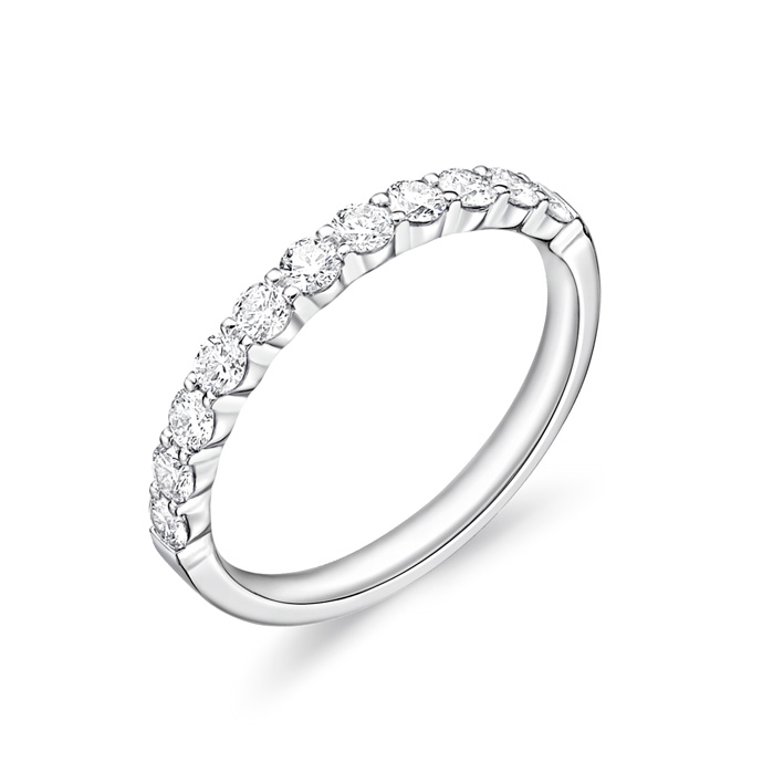 Petite Prong 11-Stone Diamond Band .50ctw approx.
