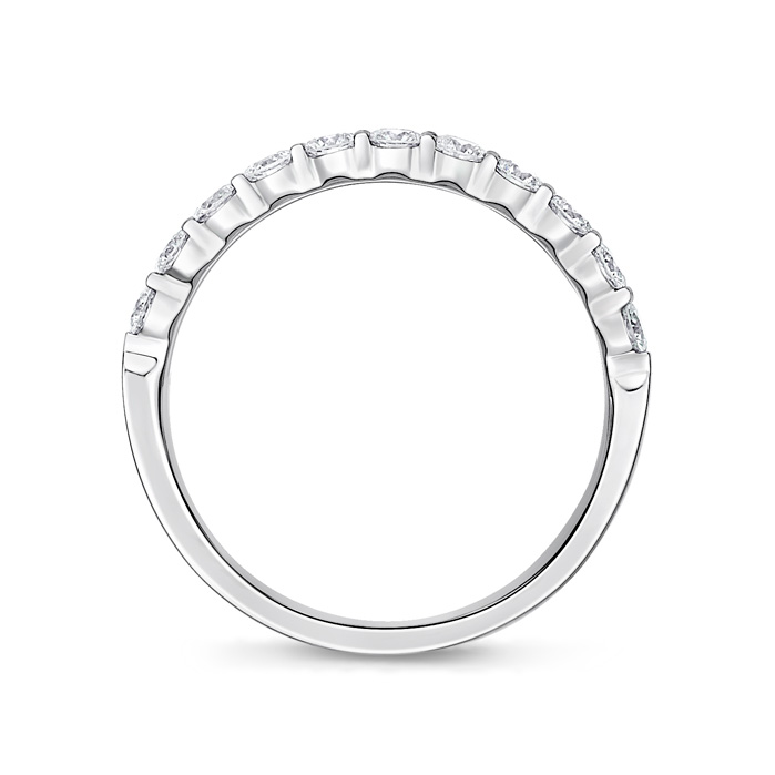 Petite Prong 11-Stone Diamond Band .50ctw approx.