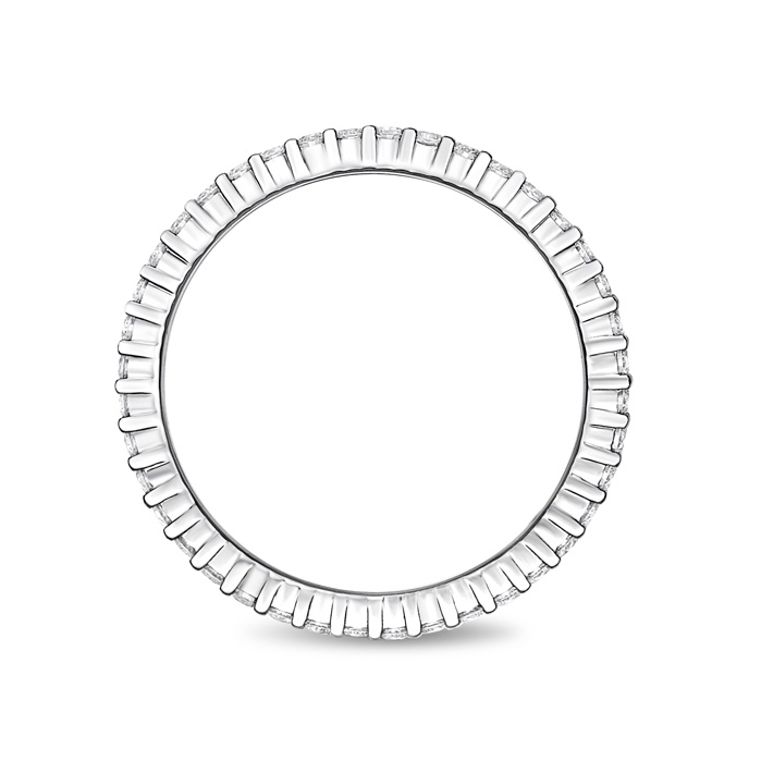 Petite Prong Diamond Eternity Band .47-.58ctw approx.