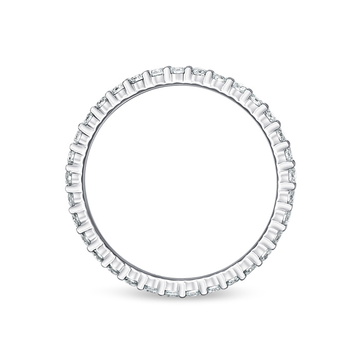 Petite Prong Diamond Eternity Band .60-.73ctw approx.