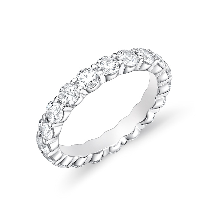 Petite Prong Eternity Ring, 1st Ser., Mdl 35