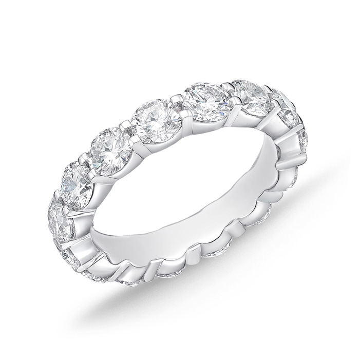 Petite Prong Eternity Ring, 1st Ser., Mdl 36