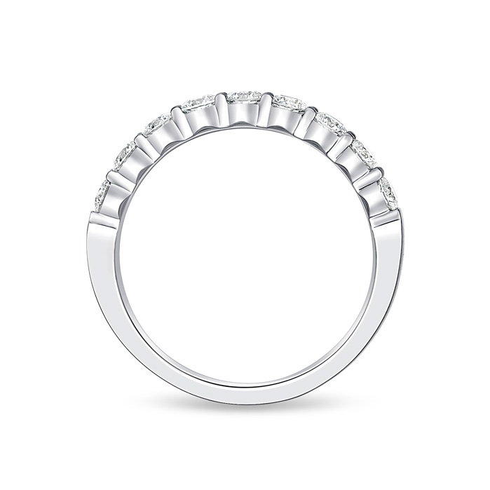 Petite Prong 9-Stone Band