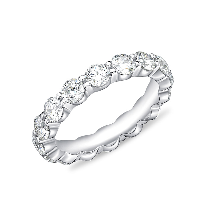 Petite Prong Eternity Band