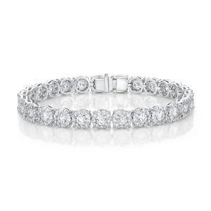 Diamond Bouquet Line Bracelet