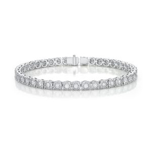 Diamond Bouquet Line Bracelet