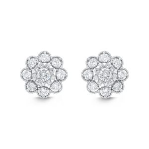 Diamond Bouquets Fashion Earrings, 1st Ser., Mdl 60