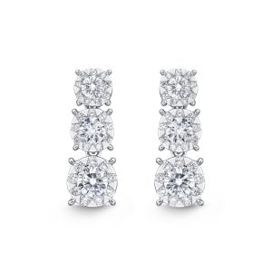 Diamond Bouquets Fashion Earrings, 1st Ser., Mdl 67