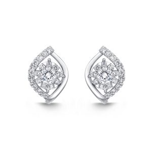Bouquet Marquise Shape Studs