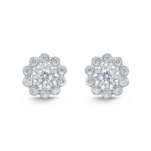 Diamond Bouquets Fashion Earrings, 1st Ser., Mdl 69