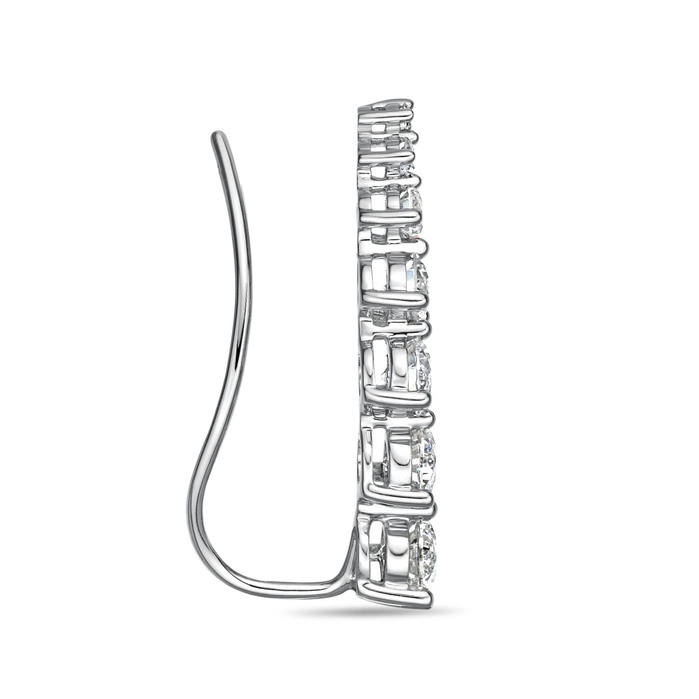 7-Stone Right Side Single Climber 0.75ctw approx.