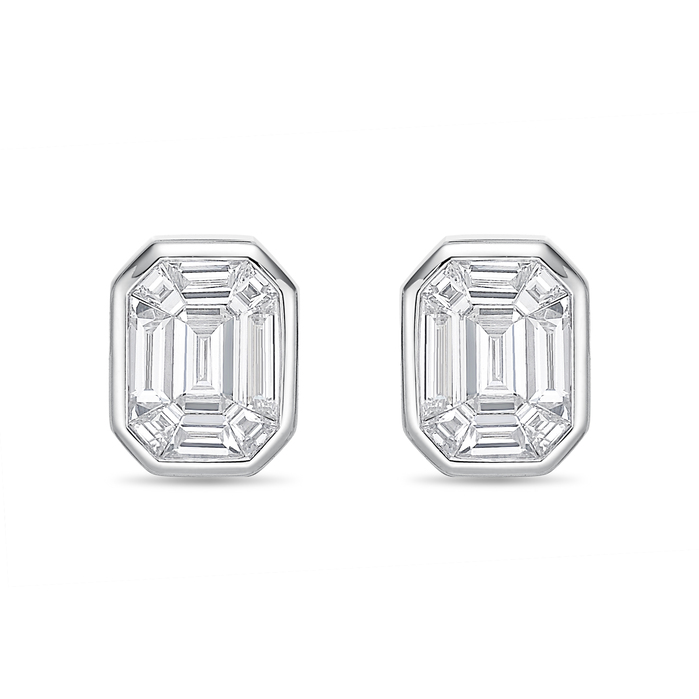 Emerald Illusion Earrings
