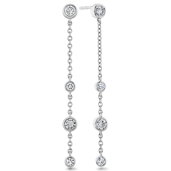Cascade Drop Earrings 40mm .50ctw approx.