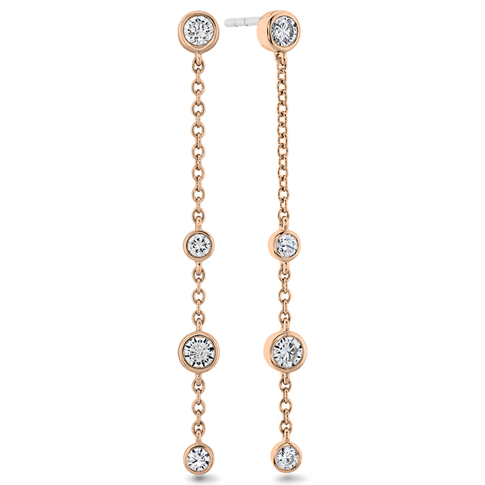 Cascade Drop Earrings 40mm .50ctw approx.