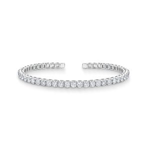 Open Flex Diamond Bangle 3.90ctw approx.