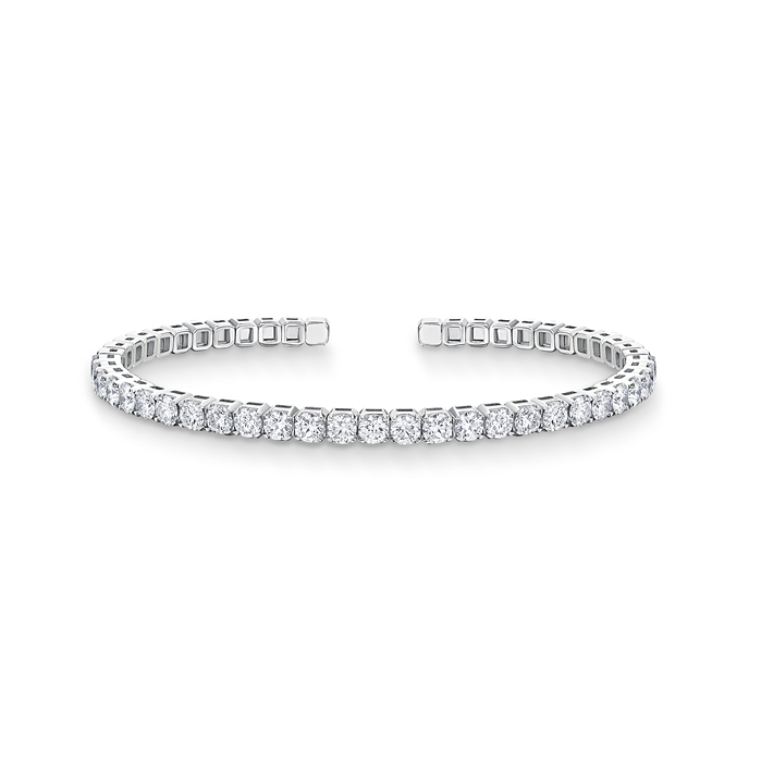 Open Flex Diamond Bangle 3.90ctw approx.