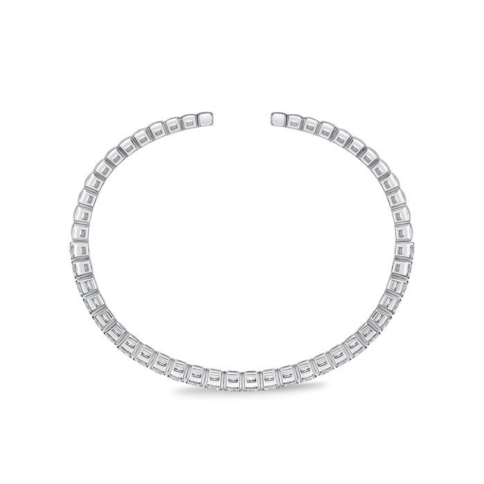 Open Flex Diamond Bangle 3.90ctw approx.