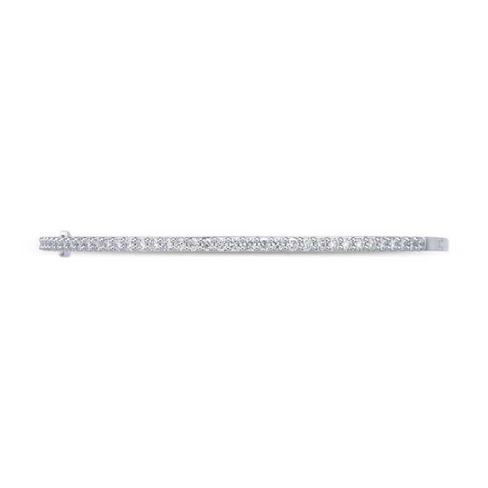 Shared Prong Diamond Bangle 1ctw approx.