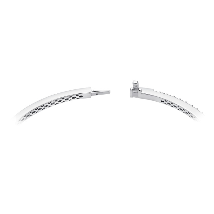 Shared Prong Diamond Bangle 1ctw approx.