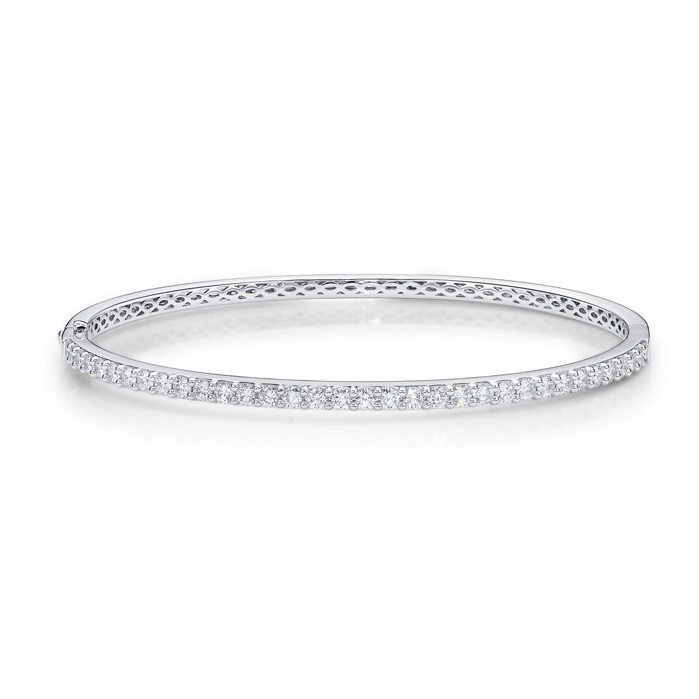 Shared Prong Diamond Bangle 1.50ctw approx.