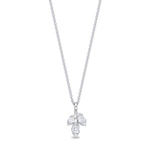 Vintage Petal Diamond Pendant .50ctw approx.