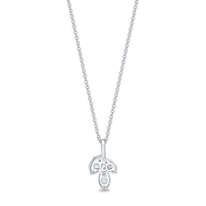 Vintage Petal Diamond Pendant .50ctw approx.