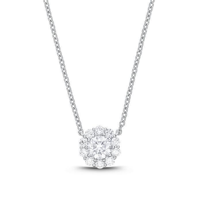Blossom Diamond Necklace 1ctw appprox.