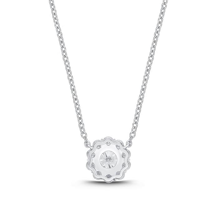 Blossom Diamond Necklace 1ctw appprox.