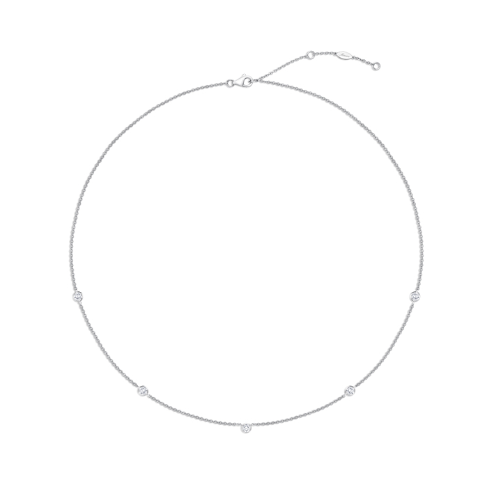 Cascade 5-Stone Necklace .36ctw approx.