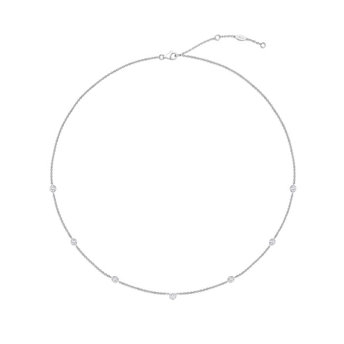 Cascade 7-Stone Necklace .50ctw approx.
